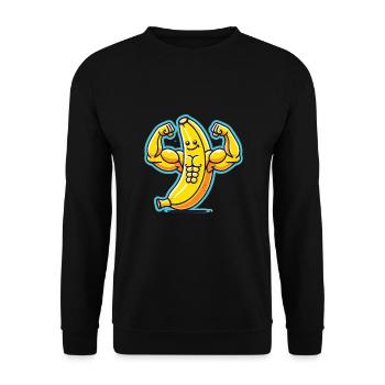 Rascal - Unisex Sweatshirt - black - Front - Alina (178cm) & Michal (187cm)