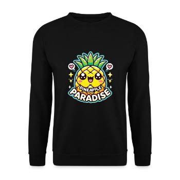 Rascal - Unisex Sweatshirt - black - Front - Alina (178cm) & Michal (187cm)