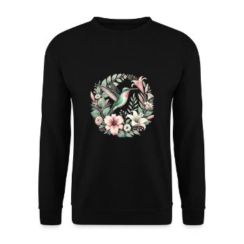Exotique - Sweat-shirt Unisexe - noir - Devant - Alina (178cm) & Michal (187cm)