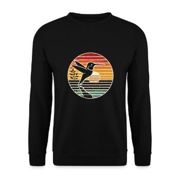 Exotique - Sweat-shirt Unisexe - noir - Devant - Alina (178cm) & Michal (187cm)