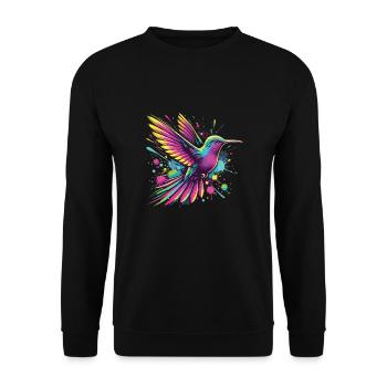 Exotique - Sweat-shirt Unisexe - noir - Devant - Alina (178cm) & Michal (187cm)