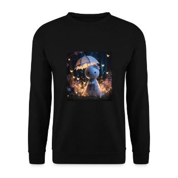 Conte - Sweat-shirt Unisexe - noir - Devant - Alina (178cm) & Michal (187cm)