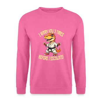 Arts martiaux - Sweat-shirt Unisexe - rose - Devant