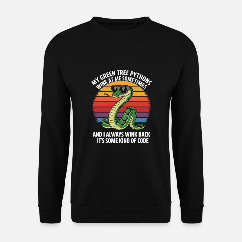 Serpent - Sweat-shirt Unisexe - noir