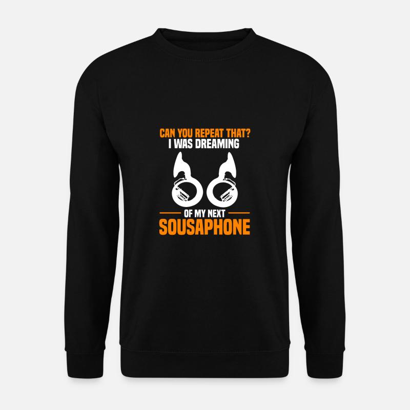 Sousaphone - Unisex Pullover - Schwarz