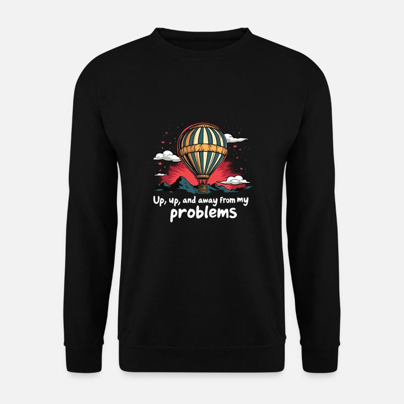 Balloon - Unisex Sweatshirt - black