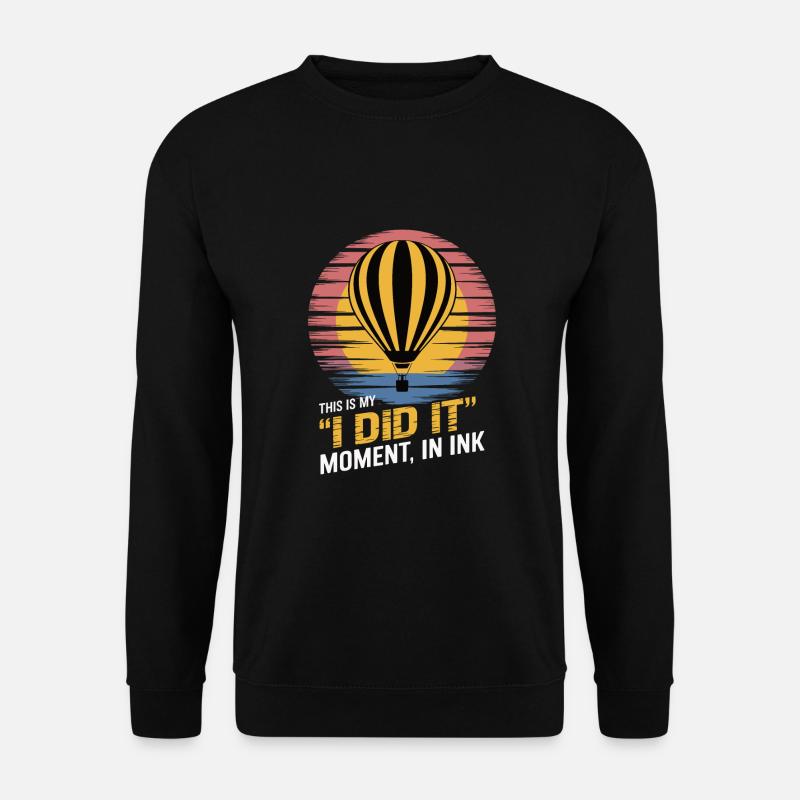 Heißluftballon - Unisex Pullover - Schwarz