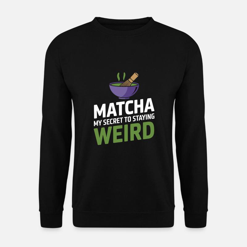 Matcha - Unisex Sweatshirt - black