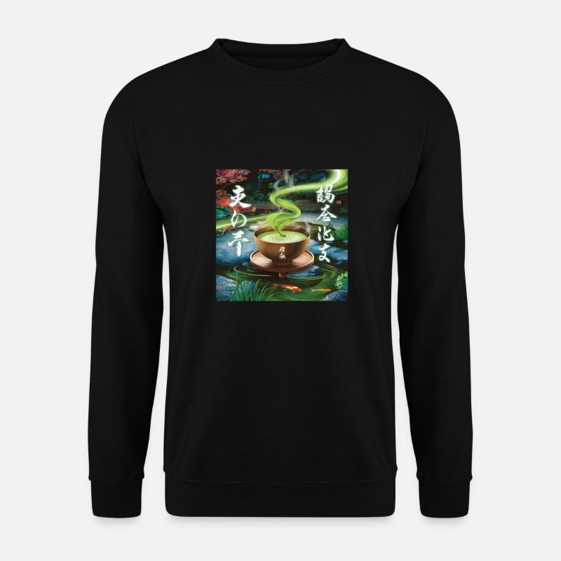 Matcha - Unisex Pullover - Schwarz