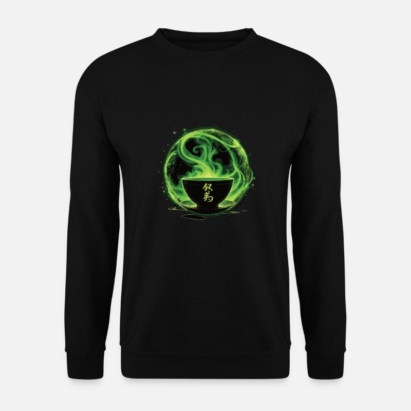 Matcha - Unisex Pullover - Schwarz