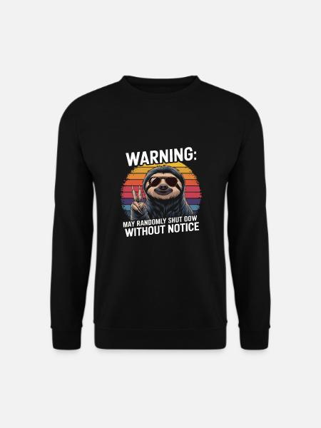 Office humor - Unisex Sweatshirt - black