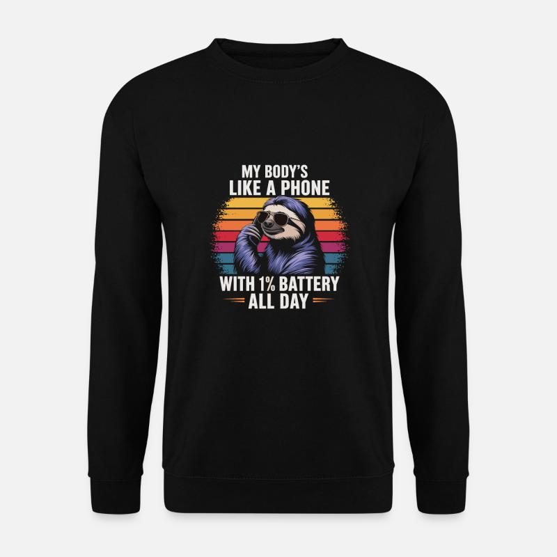 Office humor - Unisex Sweatshirt - black