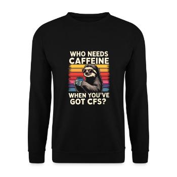 Humour de bureau - Sweat-shirt Unisexe - noir - Devant - Alina (178cm) & Michal (187cm)