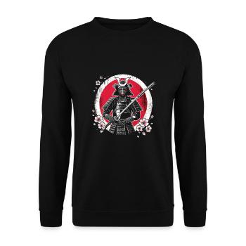 Kendo - Unisex Sweatshirt - black - Front - Alina (178cm) & Michal (187cm)