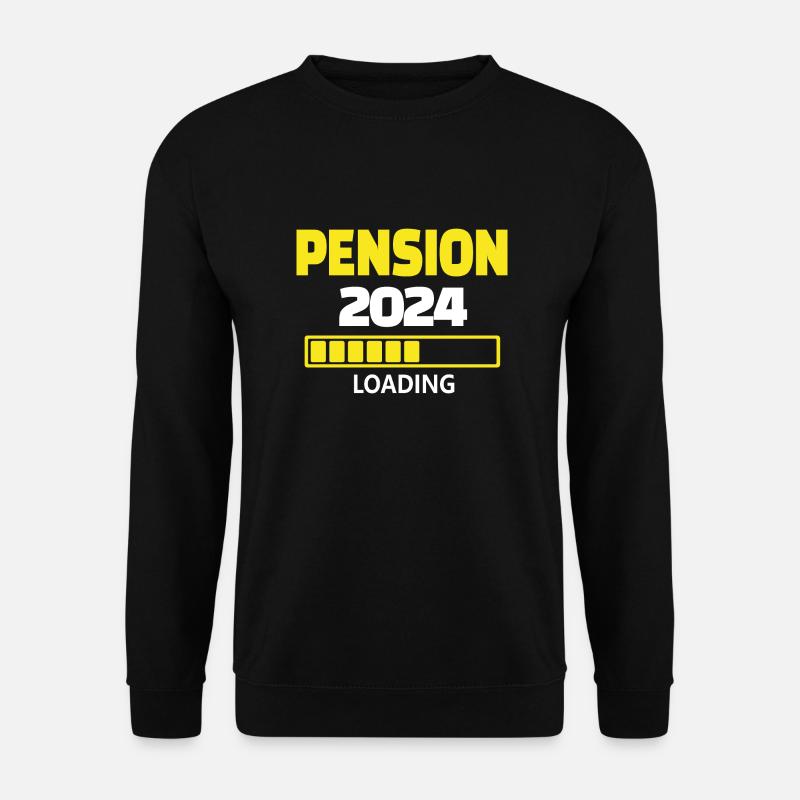 Pension 2024 Loading - Unisex Pullover - Schwarz