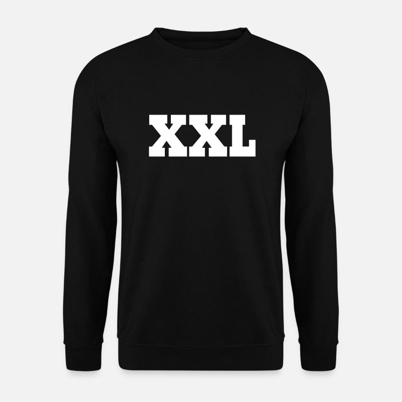 XXL - Unisex Pullover - Schwarz