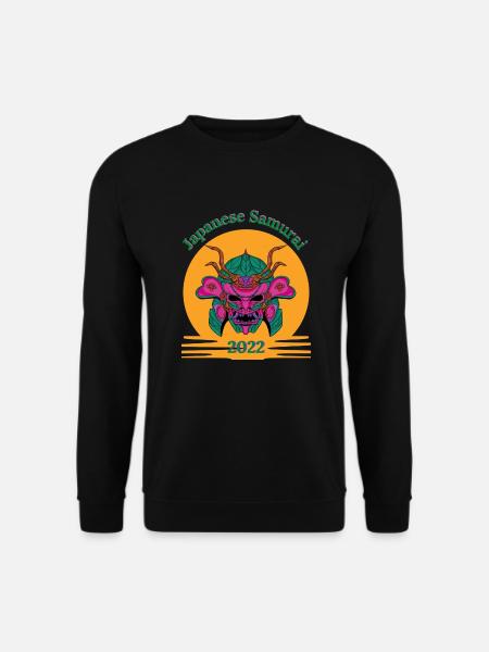 Japanese Samurai_2022 - Unisex Sweatshirt - black