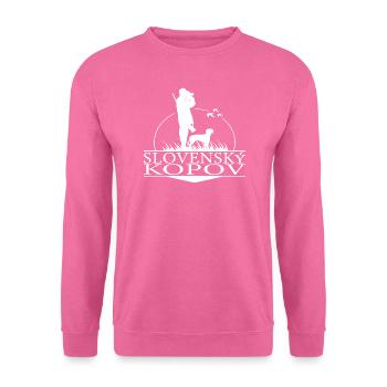 SLOVENSKY KOPOV Jagdhunde Jäger Jagd Wilsigns - Unisex Pullover - Pink - Vorne