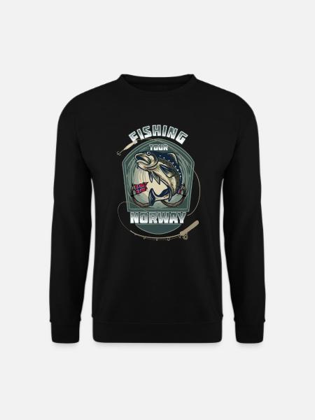 Norway Fishing Tour - Unisex Sweatshirt - black