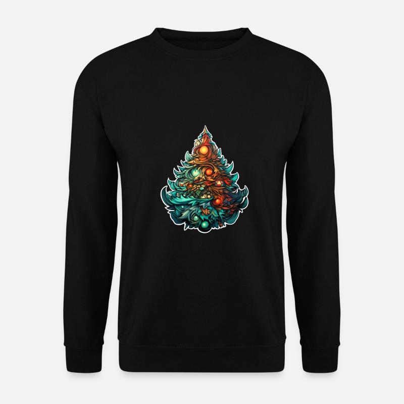 Christbaum - Unisex Pullover - Schwarz