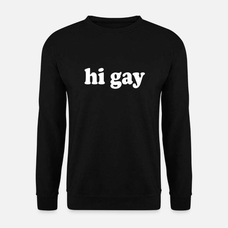 Gay - Unisex Sweatshirt - black