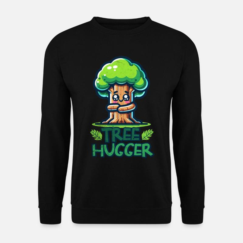 Tree Hugger - Unisex Sweatshirt - black