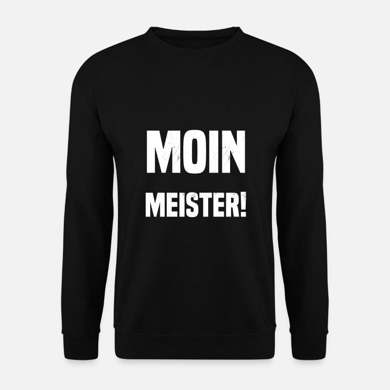 Moin Meister! - Unisex Pullover - Schwarz