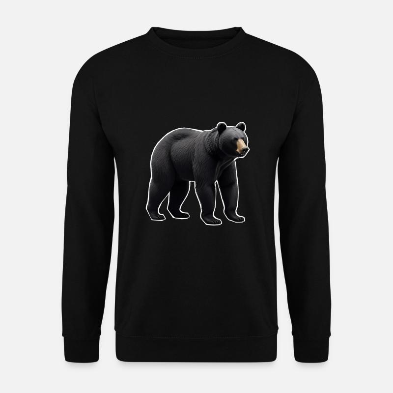 Schwarzbär - Unisex Pullover - Schwarz