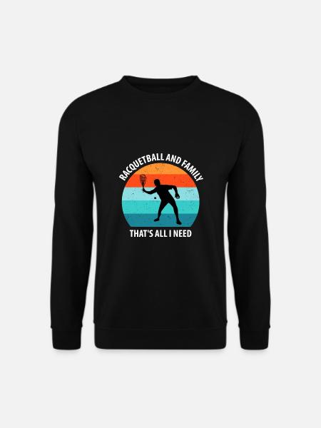 Racqueetball - Unisex Sweatshirt - black