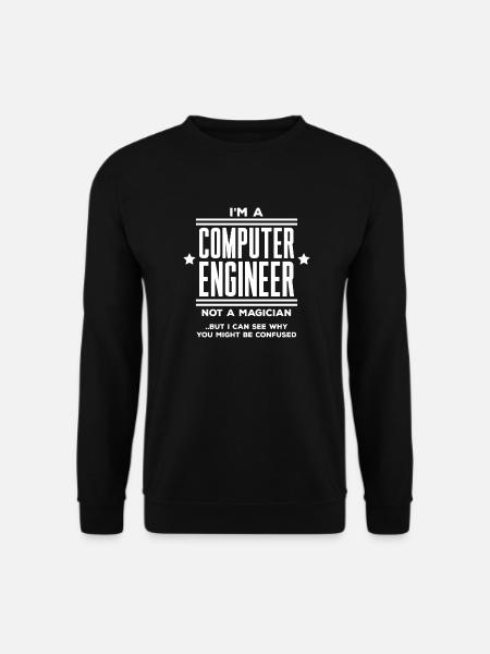 Studenten Geschenk Programmierer Shirt Informatik - Unisex Pullover - Schwarz