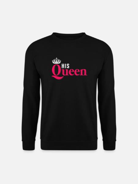 Partnerlook Beziehung Partnerschaft T-Shirt - Unisex Pullover - Schwarz