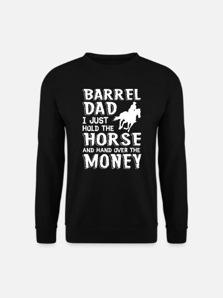 Horse Dad - Unisex Sweatshirt - black