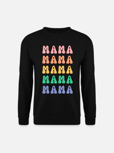 MAMAN - Sweat-shirt Unisexe - noir