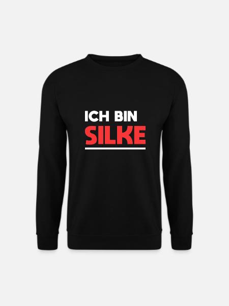 Silke Name Spruch für stolze Silkes - Unisex Pullover - Schwarz