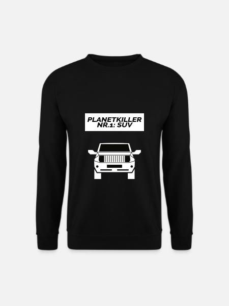RIP Klima SUV Umweltverschmutzung Demo - Unisex Pullover - Schwarz