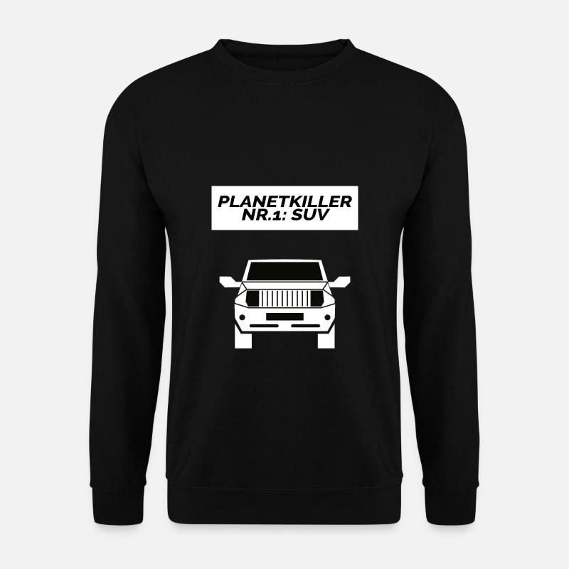 Démonstration de la pollution SUV climatique RIP - Sweat-shirt Unisexe - noir