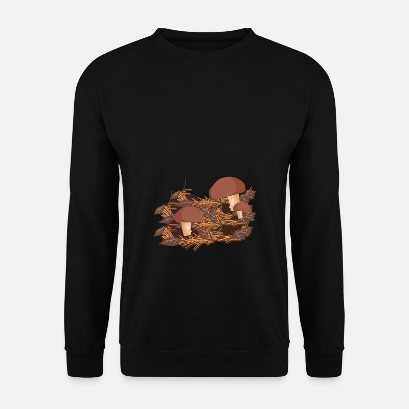 Steinpilze Pilze sammeln Pilzsammler Pilz - Unisex Pullover - Schwarz