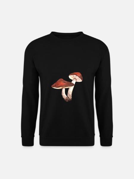 Steinpilze Pilze sammeln Pilzsammler Pilz - Unisex Pullover - Schwarz