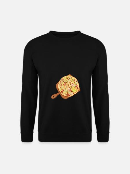 Kiwi Pizza - Pizza Kiwi - Unisex Sweatshirt - black