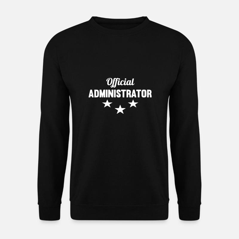 Official Administrator - Unisex Pullover - Schwarz