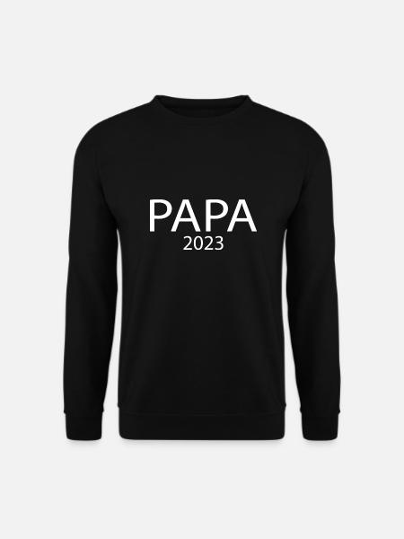 Papa 2023 - Unisex Pullover - Schwarz