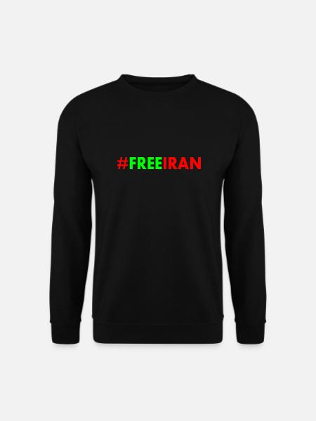 Free iran - Unisex Pullover - Schwarz