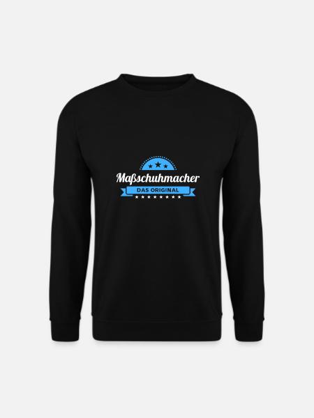 Maßschuhmacher Design für stolze Handwerker - Unisex Pullover - Schwarz