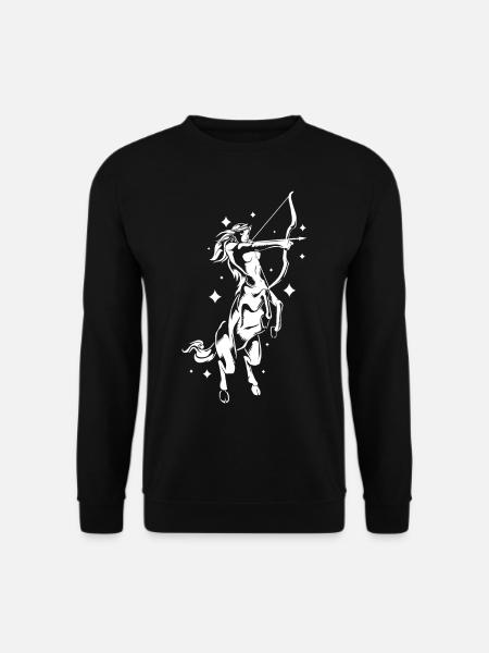 Zentaur Mythologie Centaur Kryptozoologie - Unisex Pullover - Schwarz