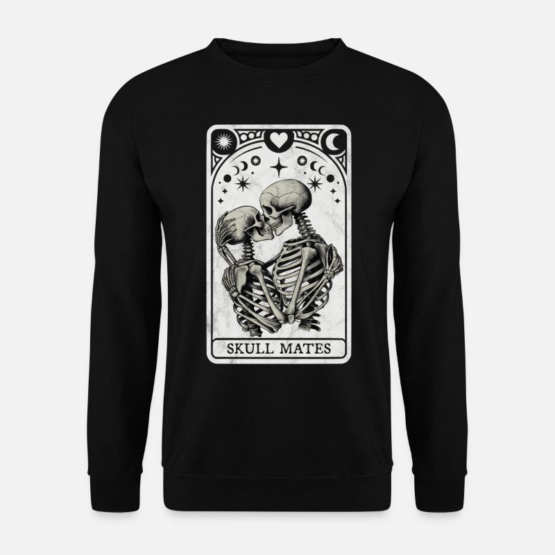 Skull Mates Tarot - Sweat-shirt Unisexe - noir