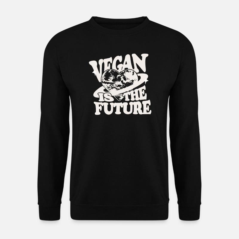 Vegan is the future - Unisex Pullover - Schwarz