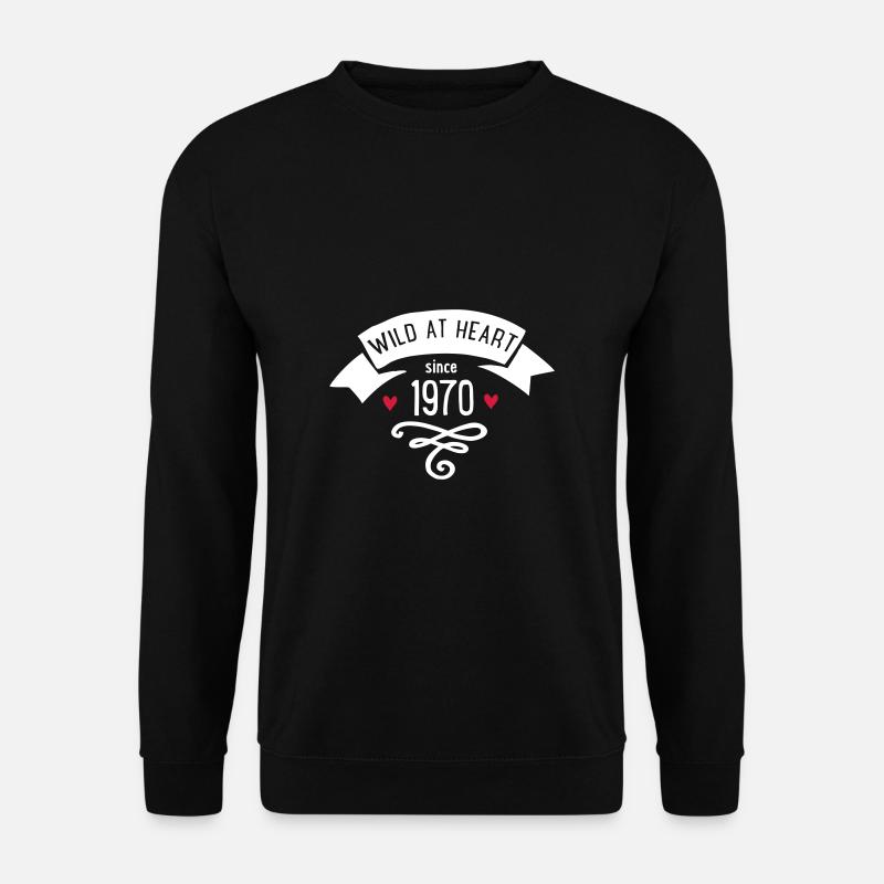 1970 - Unisex Pullover - Schwarz