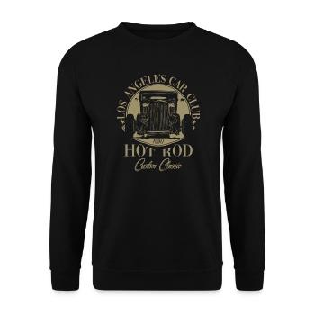 Hot rod - Sweat-shirt Unisexe - noir - Devant - Alina (178cm) & Michal (187cm)
