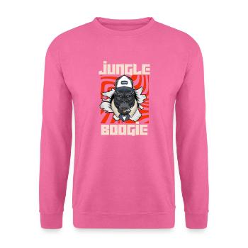 DSCHUNGEL-BOOGIE-AFFE - Unisex Pullover - Pink - Vorne