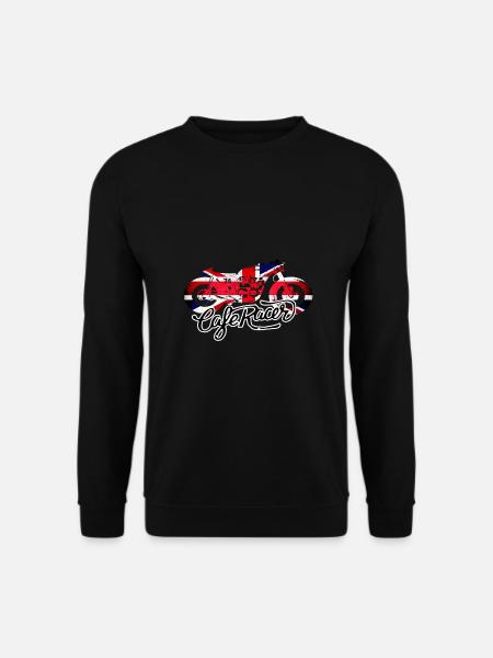 Cafe Racer Motorrad - Unisex Pullover - Schwarz